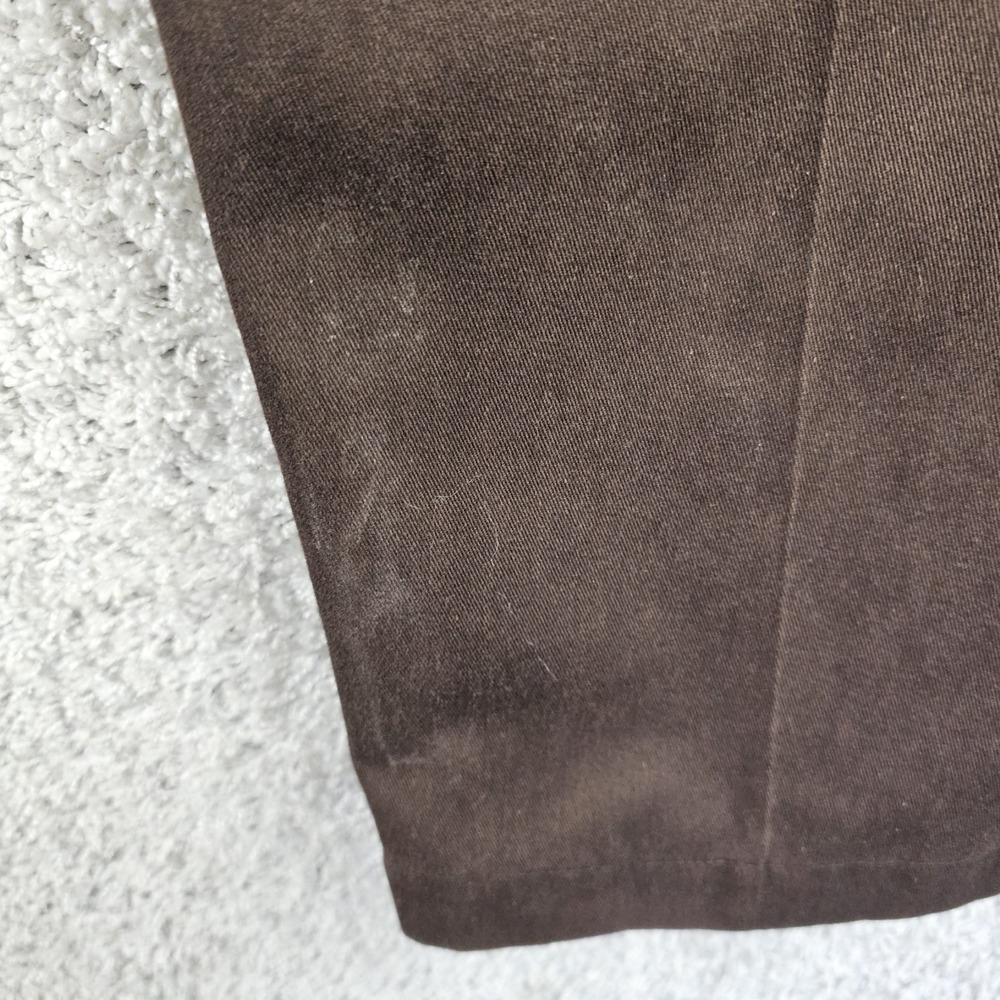 Vintage 90s Dickies Pants Mens 40x30 (39x27) Brown Skater Work 90s Made USA - Picture 13 of 13